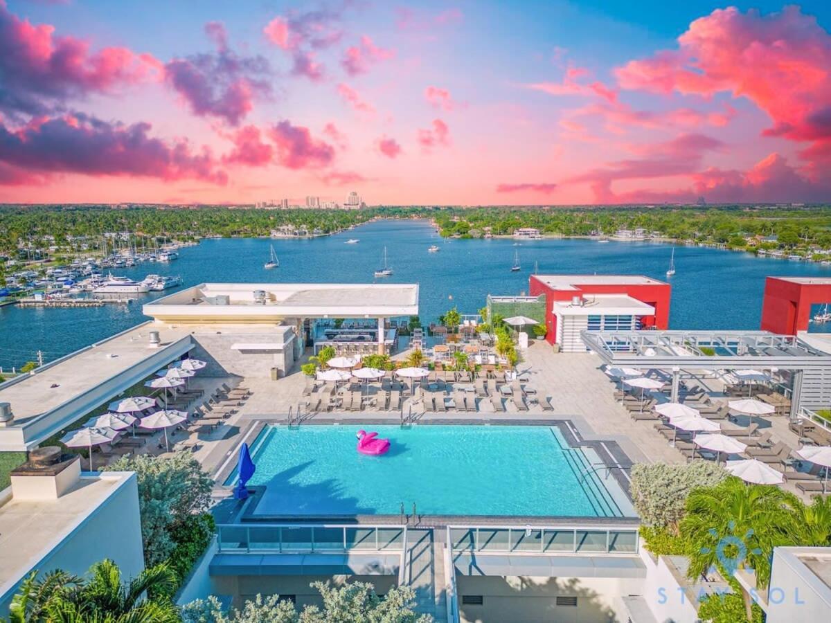 Rooftop Pool - Balcony - Hollywood Beach Broad - Walk エクステリア 写真