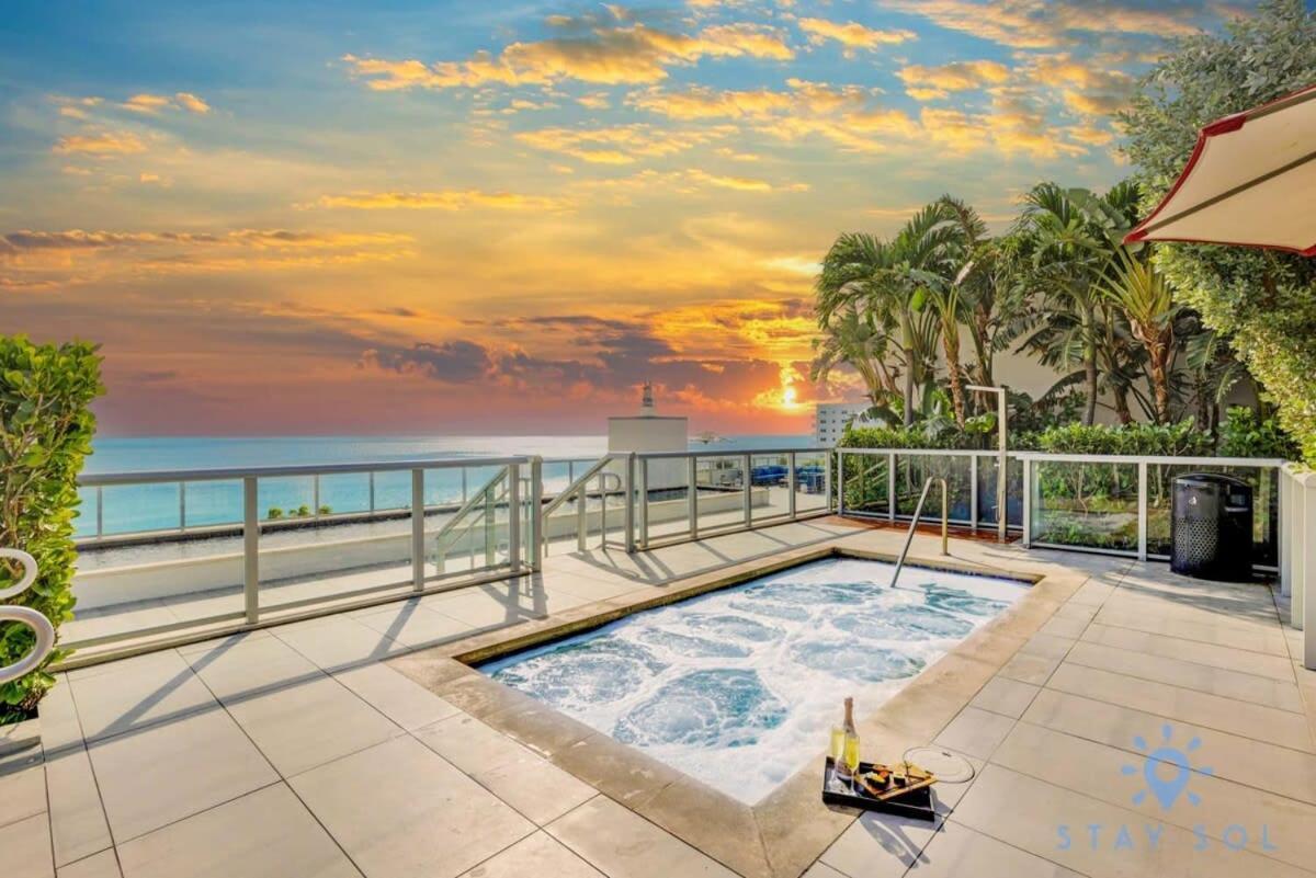 Rooftop Pool - Balcony - Hollywood Beach Broad - Walk エクステリア 写真